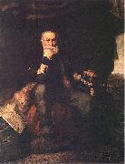 Henryk Rodakowski Portrait of general Henryk Dembinski oil painting on canvas